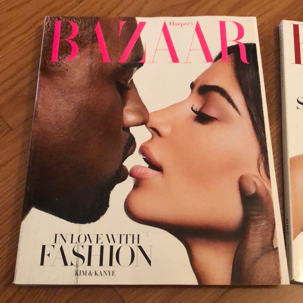 Harper’s Bazar- Kim & Kanye